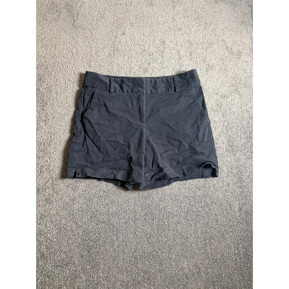 Loft The Riviera Short Black Chino Shorts Size 6 Cotton Stretch Casual Summer